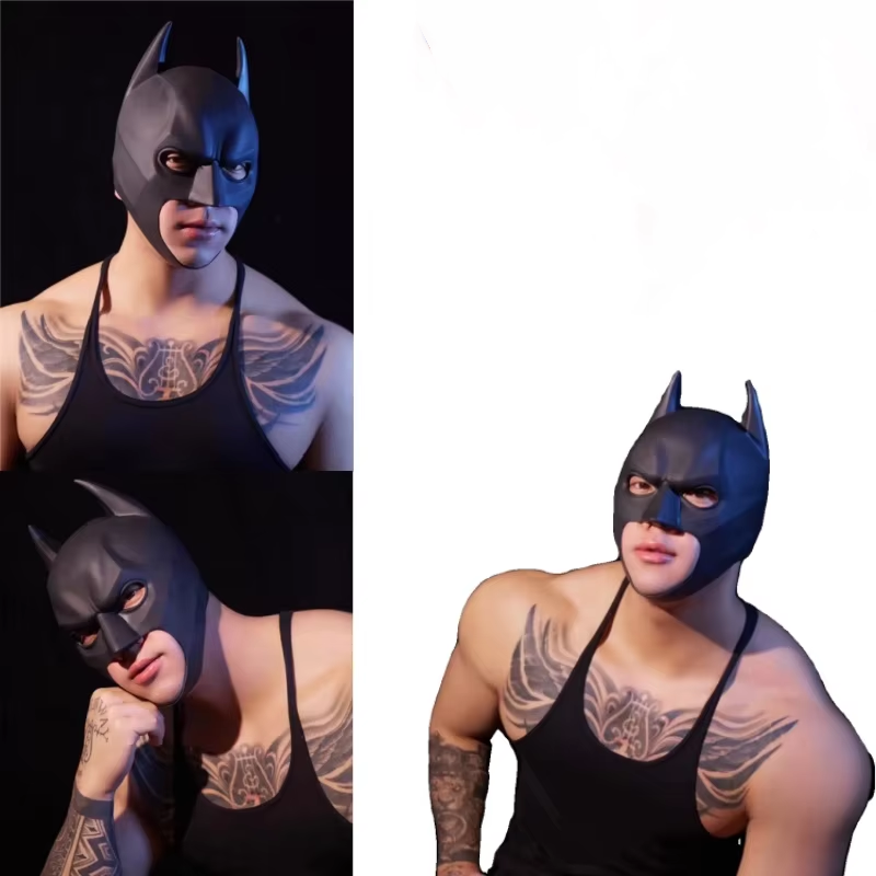 قناع الخفاش الأسود للهالوين، ز - مراجعة Respirator Half Face وسعره