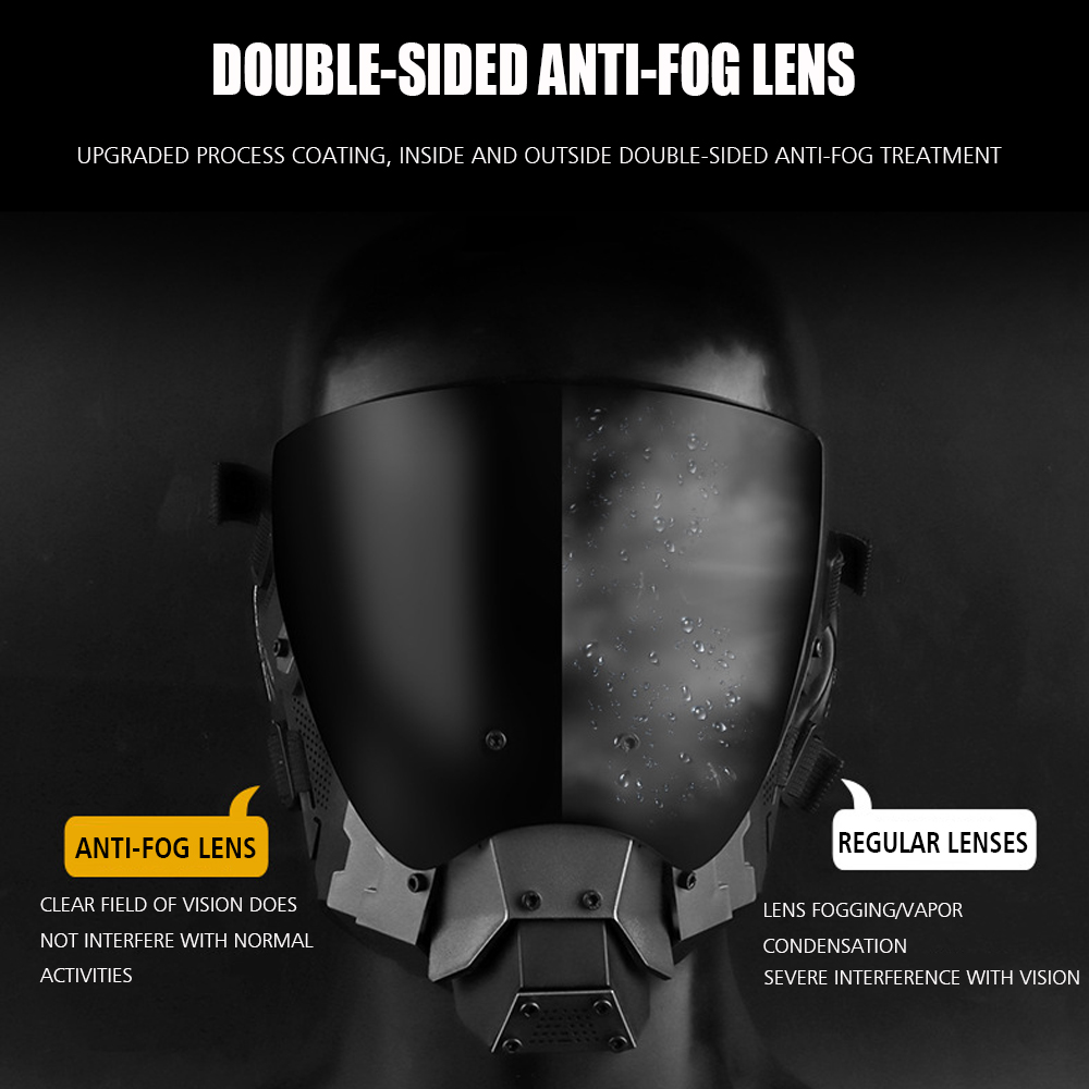 قناع تكتيكي Airsoft للتزلج في  - مراجعة Anti Pollution Mask وسعره