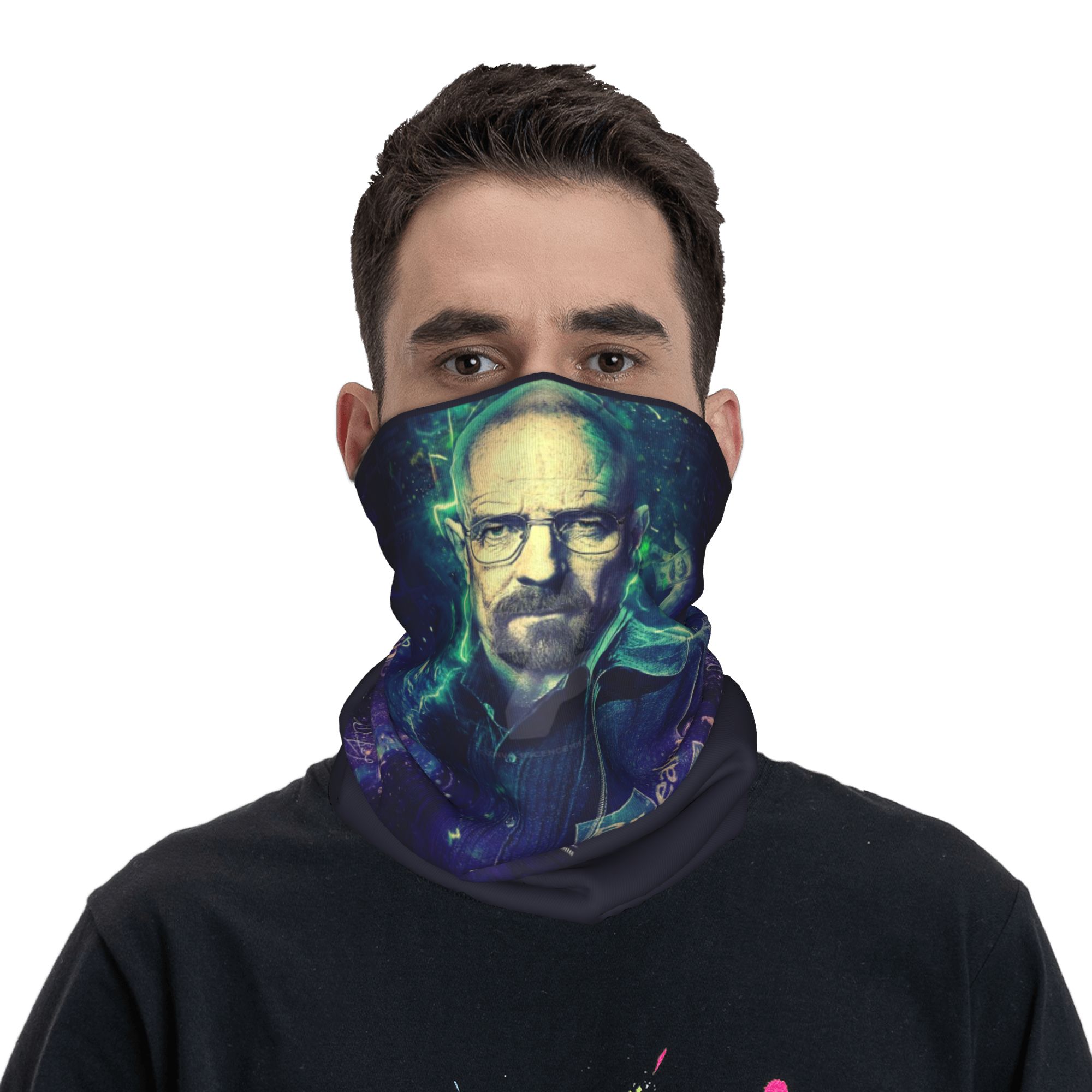 غطاء رقبة مخصص بتصميم ورتر واي - مراجعة Neck Gaiter Face Cover وسعره