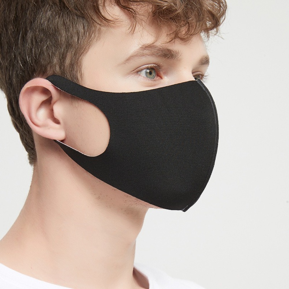 قناع جديد من الحرير الجليدي قا - مراجعة Cloth Face Mask Washable وسعره