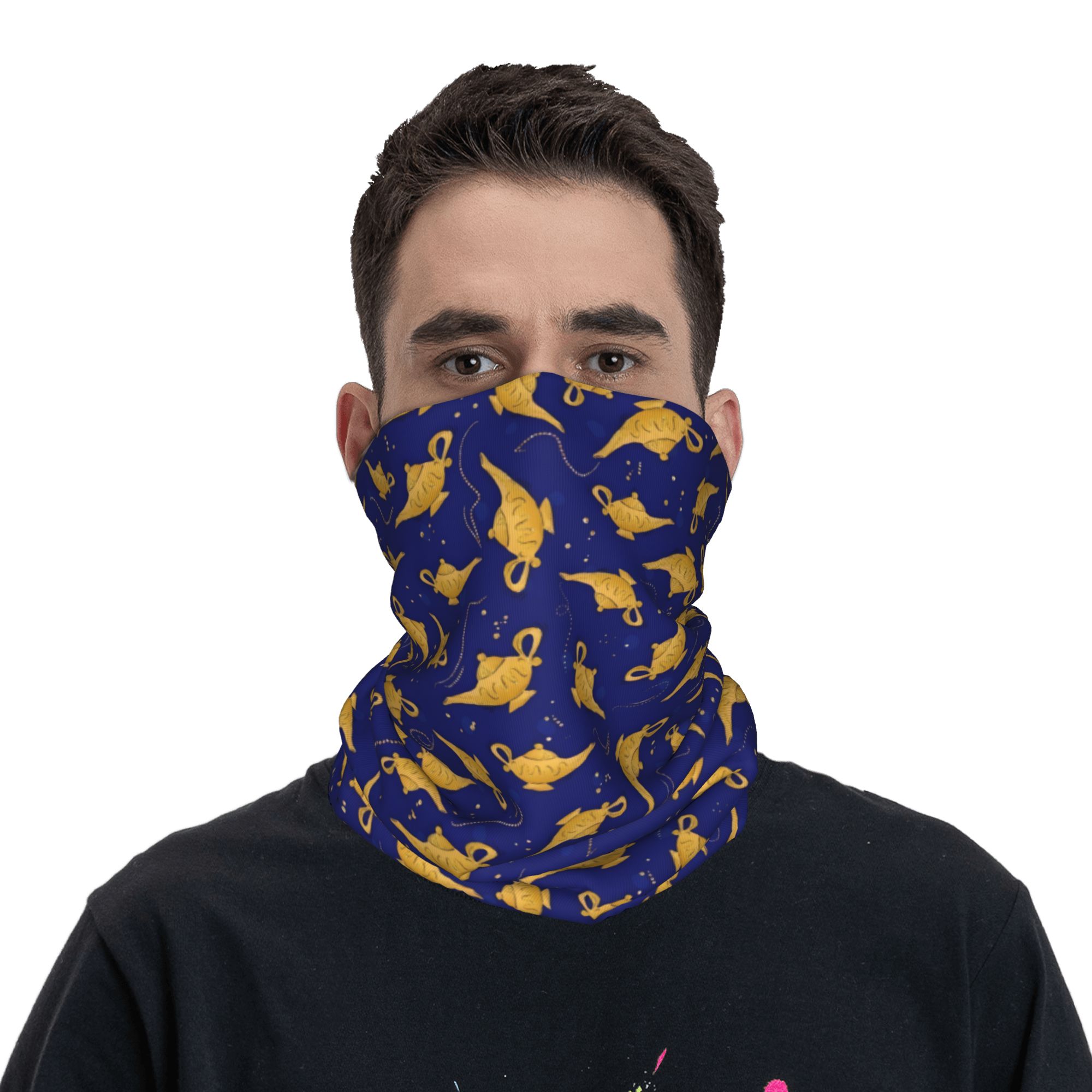 غطاء رقبة مخصص بتصميم علاء الد - مراجعة Neck Gaiter Face Cover وسعره